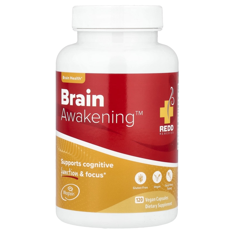 Redd Remedies, Brain Awakening™, 120 веганских капсул (Товар снят с продажи) 