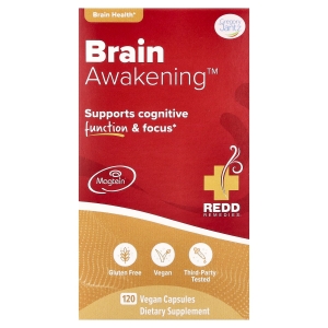 Redd Remedies, Brain Awakening™, 120 веганских капсул (Товар снят с продажи) 
