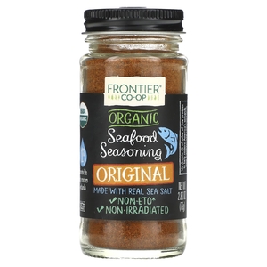 Frontier Co-op, Organic, приправа для морепродуктов, оригинальная 2.80 унции (79 г)