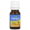 Ddrops, жидкий витамин D3, 1000 МЕ, 5 мл (0,17 жидк. унции)