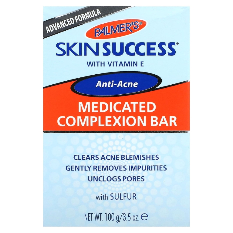 Palmer's, Skin Success, лечебное мыло, от угревой сыпи, 100 г (3,5 унции)
