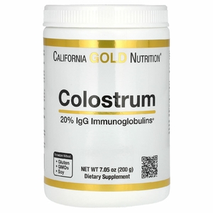 California Gold Nutrition, концентрированное молозиво в порошке, 200 г (7,05 унции)