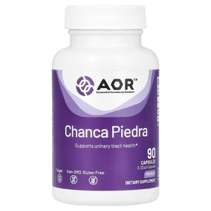Advanced Orthomolecular Research AOR, «Чанка пьедра» (chanca piedra), 90 растительных капсул