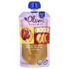 Plum Organics, Органическое детское питание, этап 2, персик, банан и абрикос, 4 унции (113 г)