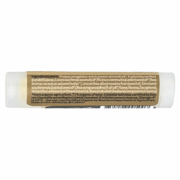 Hurraw! Balm, Бальзам для губ, миндаль, 4,8 г (0,17 унции)