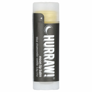 Hurraw! Balm, бальзам для губ, голубая ромашка и ваниль, 4,8 г (0,17 унции)