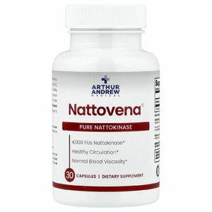 Arthur Andrew Medical, наттокиназа, 4000 фибринолитических единиц (FU), 30 капсул