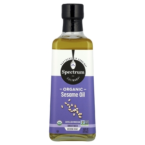 Spectrum Culinary, Органическое кунжутное масло, нерафинированное, 473 мл (16 жидк. Унций)