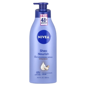 Nivea, Питательный лосьон для тела с маслом ши, 500 мл (16,9 жидк. унц.)