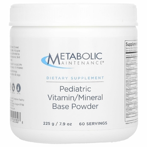 Metabolic Maintenance, педиатрическая витаминно-минеральная основа в порошке, 225 г (7,9 унции) (Товар снят с продажи) 