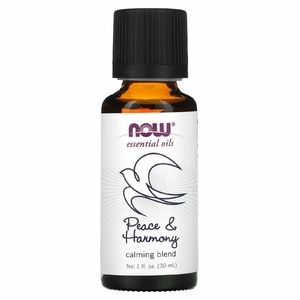 NOW Foods, Эфирные масла, Мир и гармония, 1 жидкая унция (30 мл)