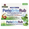 Nature's Answer, PerioBrite®Rub, успокаивающий гель для зубов и десен, охлаждающая мята, 14,2 г (0,5 унции)
