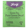 Yogi Tea, чистый зеленый чай, без кофеина, 16 чайных пакетиков, 31 г (1,09 унции)