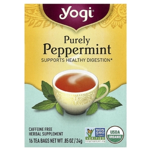 Yogi Tea, чай с перечной мятой без кофеина, 16 чайных пакетиков, 24 г (0,85 унции)