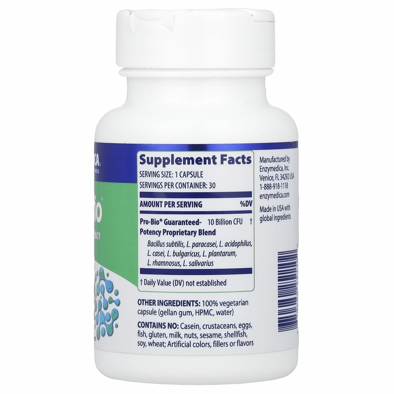 Enzymedica, Pro-Bio®, 30 капсул