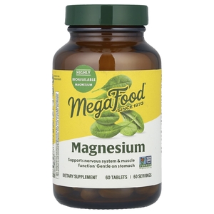 MegaFood, магний, 60 таблеток
