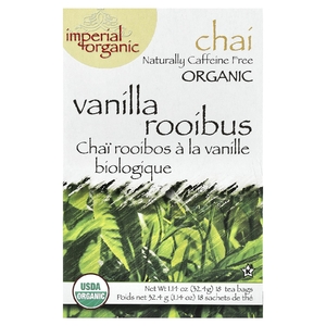 Uncle Lee's Tea, чай ройбуш с ванилью, без кофеина, 18 чайных пакетиков, 32,4 г (1,14 унции)
