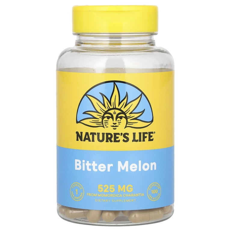 Nature's Herbs, Горькая дыня, 525 мг, 100 капсул