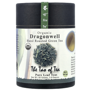 The Tao of Tea, Органический зеленый чай ручной обжарки, колодец дракона, 85 г (3 унции)