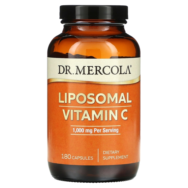 Dr. Mercola, Липосомальный витамин C, 500 мг, 180 капсул