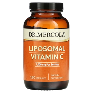 Dr. Mercola, Липосомальный витамин C, 500 мг, 180 капсул