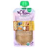 Plum Organics, Mighty 4, смесь 4 Food Group, крупа, банан, голубика, батат, морковь, греческий йогурт, просо, 113 г (4 унции)