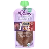 Plum Organics, Mighty 4,4 Food Group Blend, смесь для малышей, яблоко, ежевика, пурпурная морковь, греческий йогурт, овес, 113 г (4 унции)