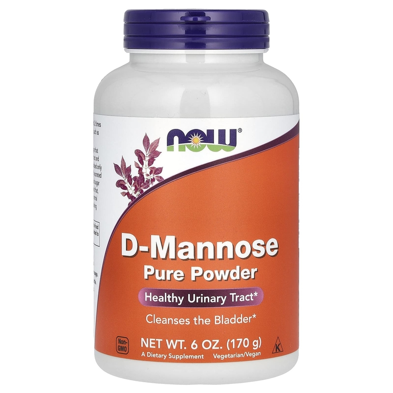 NOW Foods, D-манноза, чистый порошок, 170 г (6 унций)