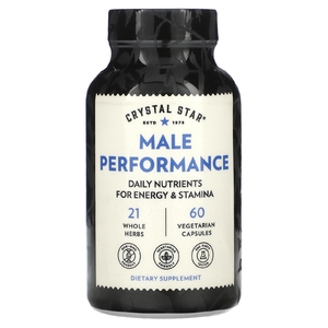 Crystal Star, Male Performance, 60 растительных капсул