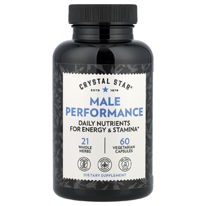Crystal Star, Male Performance, 60 растительных капсул