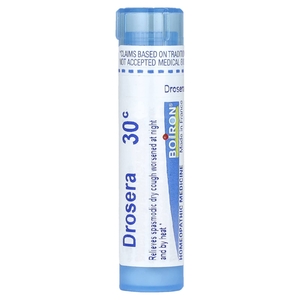 Boiron, Drosera, 30C, средство от сухого кашля, прибл. 80 гранул