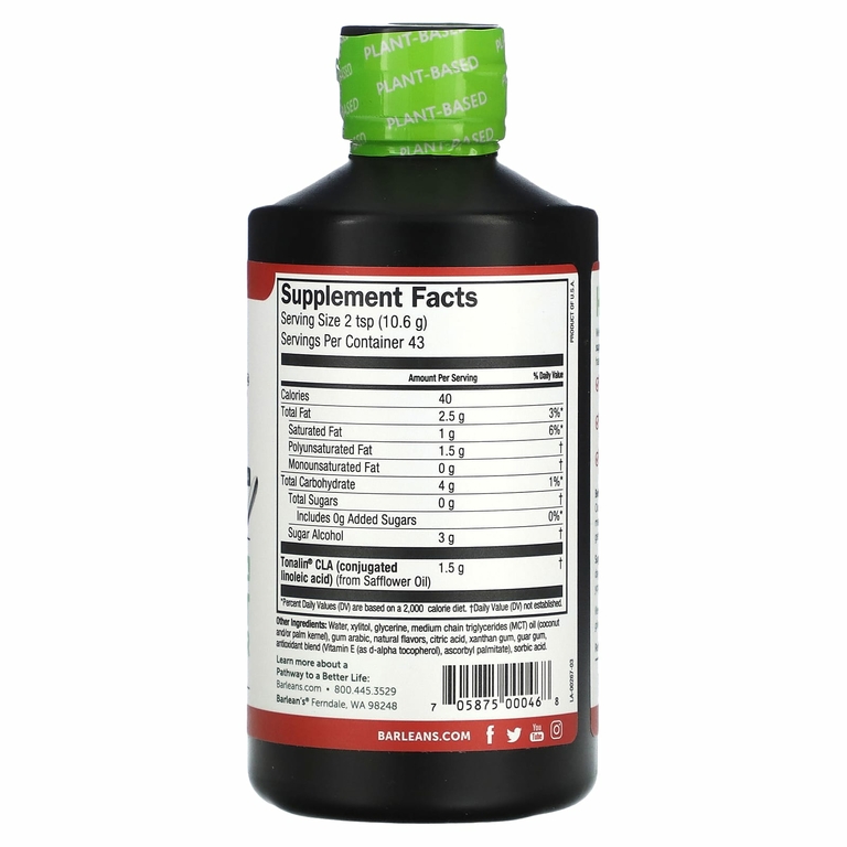 Barlean's, Tonalin CLA, свежее яблоко, 454 г (16 унций) (Товар снят с продажи) 