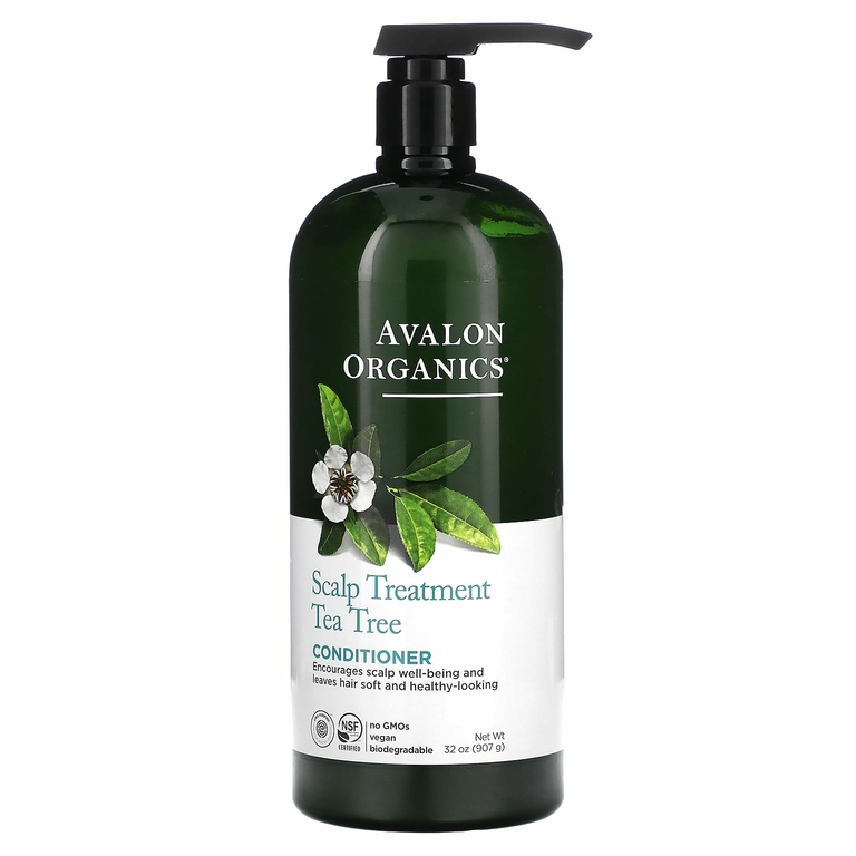 Avalon Organics, Кондиционер для ухода за кожей головы, чайное дерево, 907 г (32 унции)
