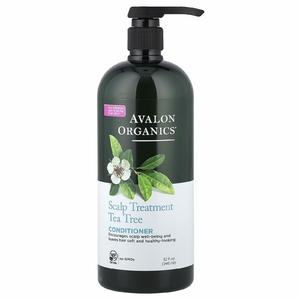 Avalon Organics, Кондиционер для ухода за кожей головы, бальзам с чайным дерево, 32 унции (946 г)