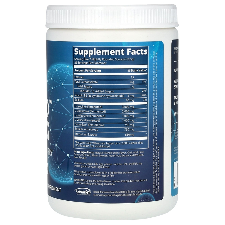 MRM Nutrition, RELOAD BCAA+G, восстановление после тренировок, вкус тропических фруктов, 330 г (11,6 унций)