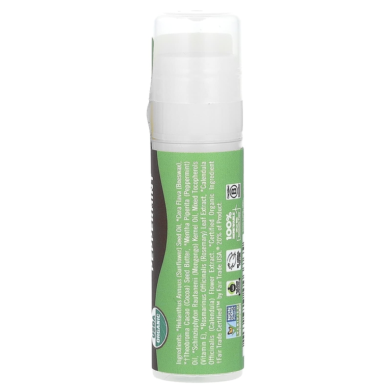 Eco Lips, Mongo Kiss, бальзам для губ, перечная мята, 7 г (0,25 унции) (Товар снят с продажи) 
