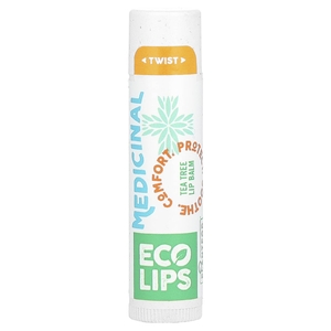 Eco Lips, целебный бальзам для губ, чайное дерево, 4,25 г (0,15 унции) (Товар снят с продажи) 