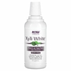 NOW Foods, Solutions, жидкость для полоскания рта Xyli-White, без фтора, нима и чайного дерева со вкусом мяты, 473 мл (16 жидк. унц.)