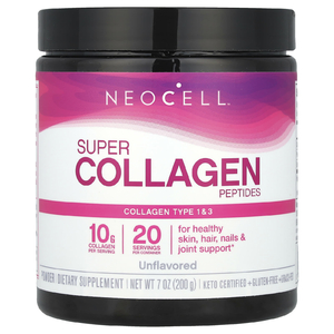 NeoCell, пептиды суперколлагена, без вкусовых добавок, 200 г (7 унций)
