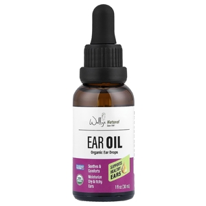 Wally's Natural, органическое масло для ушей, капли, 30 мл (1 жидк. унция)