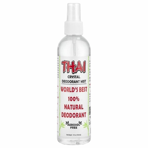 Thai Deodorant Stone, прозрачный спрей-дезодорант, 240 мл (8 жидк. унций)