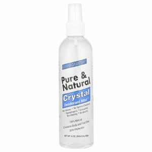Thai Deodorant Stone, Pure & Natural, Crystal Deodorant Mist™, дезодорант без отдушки, 240 мл (8 унций)