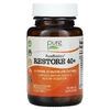 Pure Essence, PureBiotics, Restore 40+, 35 млрд, 30 веганских капсул с отсроченным высвобождением (Товар снят с продажи) 