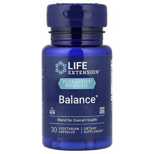Life Extension, комплекс пробиотиков, баланс, 30 вегетарианских капсул