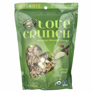 Nature's Path, Love Crunch, высококачественные органические мюсли, яблочный пирог с чиа, 11.5 унц. (325 г)
