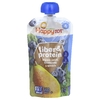 Happy Family Organics, Happytot, клетчатка и протеин, органические груши, голубика и шпинат, 113 г (4 унции)