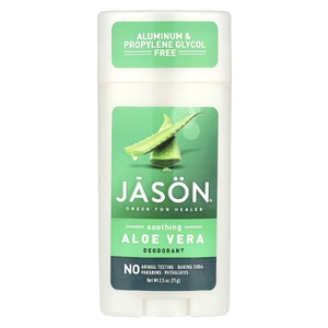 Jason Natural, успокаивающий дезодорант-стик с алоэ вера, 71 г (2,5 унции)