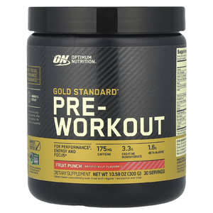 Optimum Nutrition, добавка для использования перед тренировкой, фруктовый пунш, 300 г (10,58 унции)