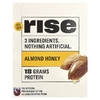 Rise Bar, Протеиновый батончик, миндальный мед, 12 батончиков по 60 г (2,1 унции)