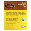 Celestial Seasonings, черный чай с экзотическими специями, индийский чай со специями, без кофеина, 20 чайных пакетиков, 61 г (2,1 унции)